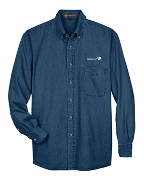 Picture of Distributel Long-Sleeve Denim Shirt