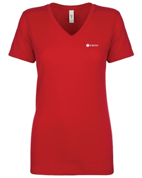 Picture of EBOX Ladies V-Neck T-Shirt